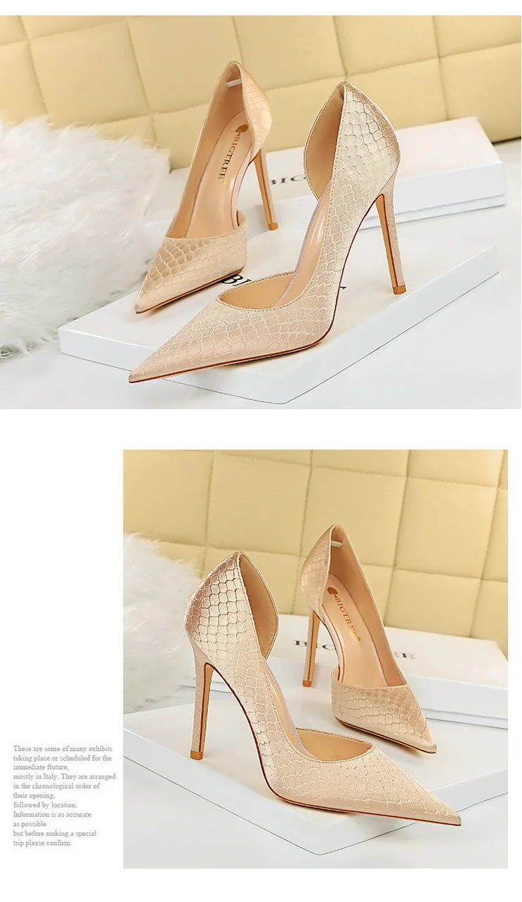 Shoes Designer New Women Pumps Pointed Toe High Heels Ladies Shoes Fashion Heels Pumps Sexy Party Shoes Plus Size 43