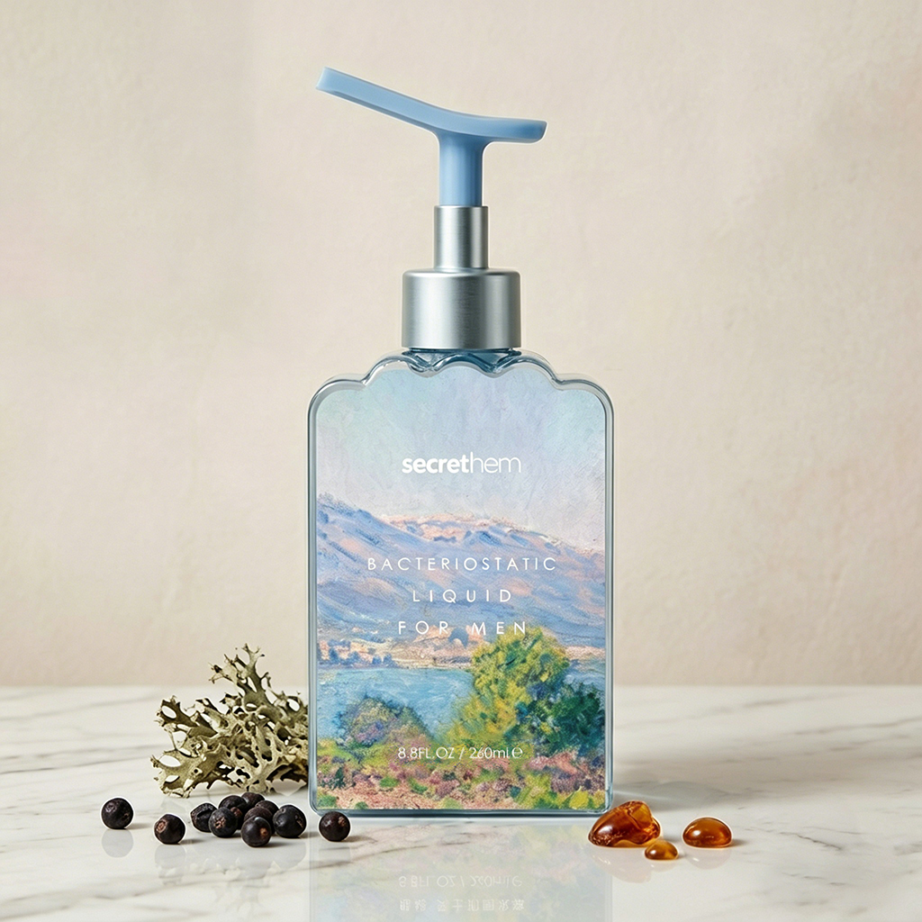 Secrethem x MFA Boston Love & Care Intimate Wash Collection | Limited Edition His & Hers pH-Balanced Cleansers, Art-Infused Daily Care