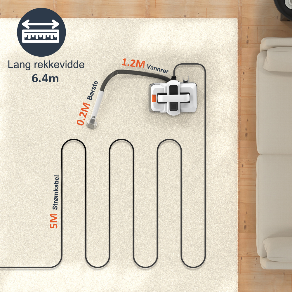 SpotMaster Bærbar Tepperenser & Tekstilrenser