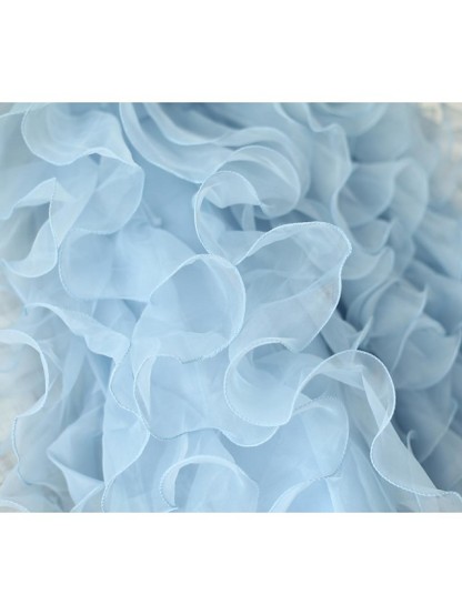 Princess / Sheath / Column Floor Length Pageant Flower Girl Dresses - Organza Sleeveless Jewel Neck With Sash / Ribbon / Flower