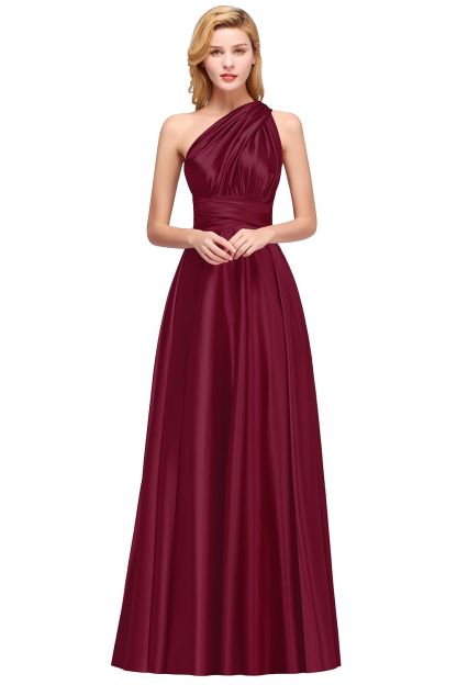 Long Convertible Dress Bridesmaid Dress Multi-way Twist Wrap Formal Dress