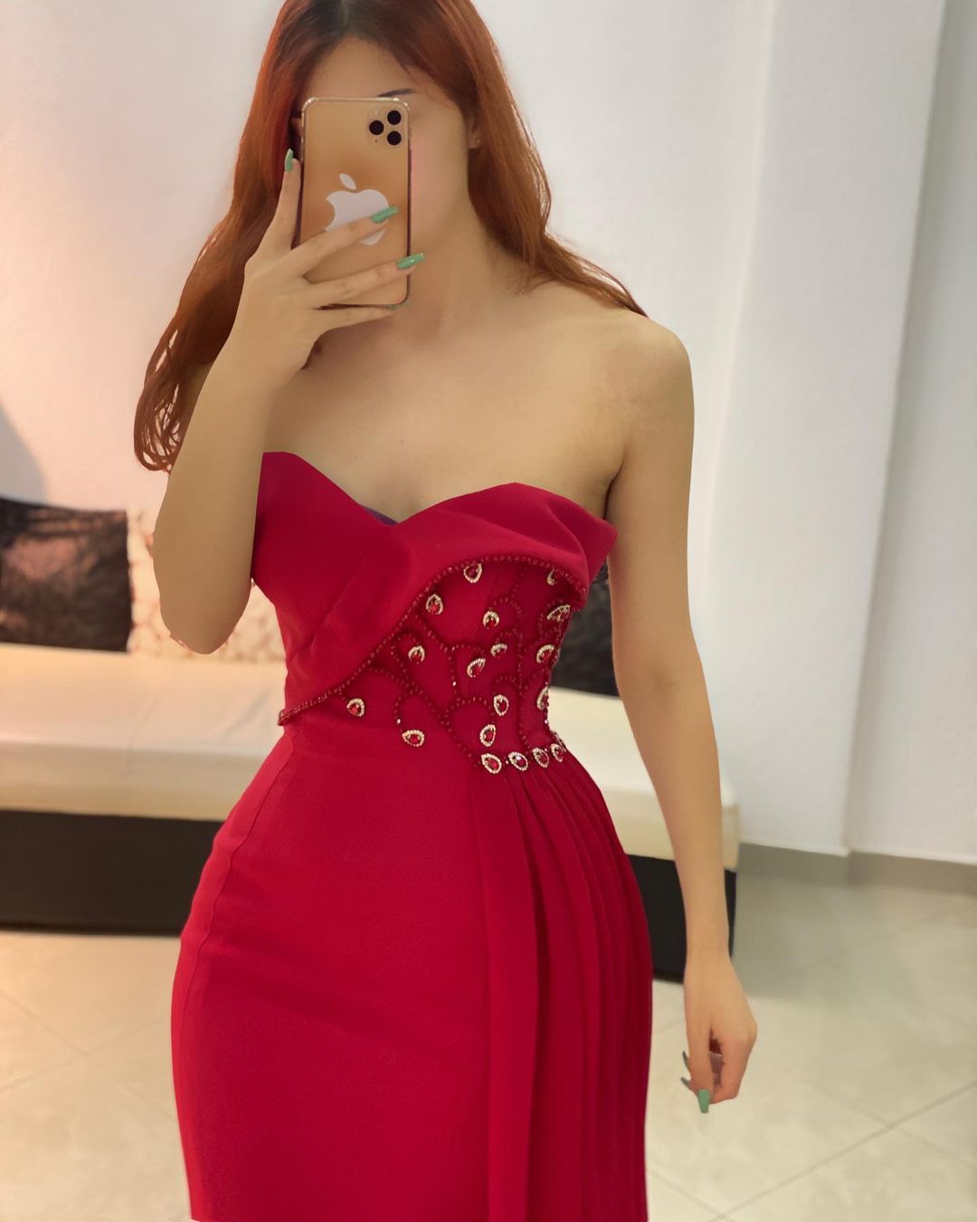 Classy Sweetheart Backless Crystal Ruffles Floor-length Mermaid Prom Dress