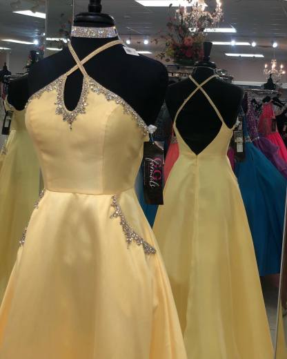 Fascinating Satin A-line Prom Dress