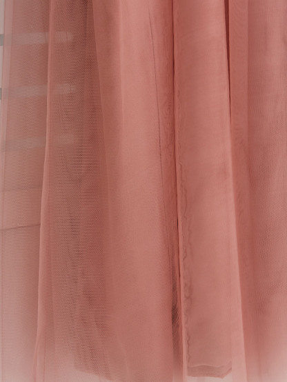 Long Crew Neck Tulle Junior Bridesmaid Dress A-line Flower Girl Dresses