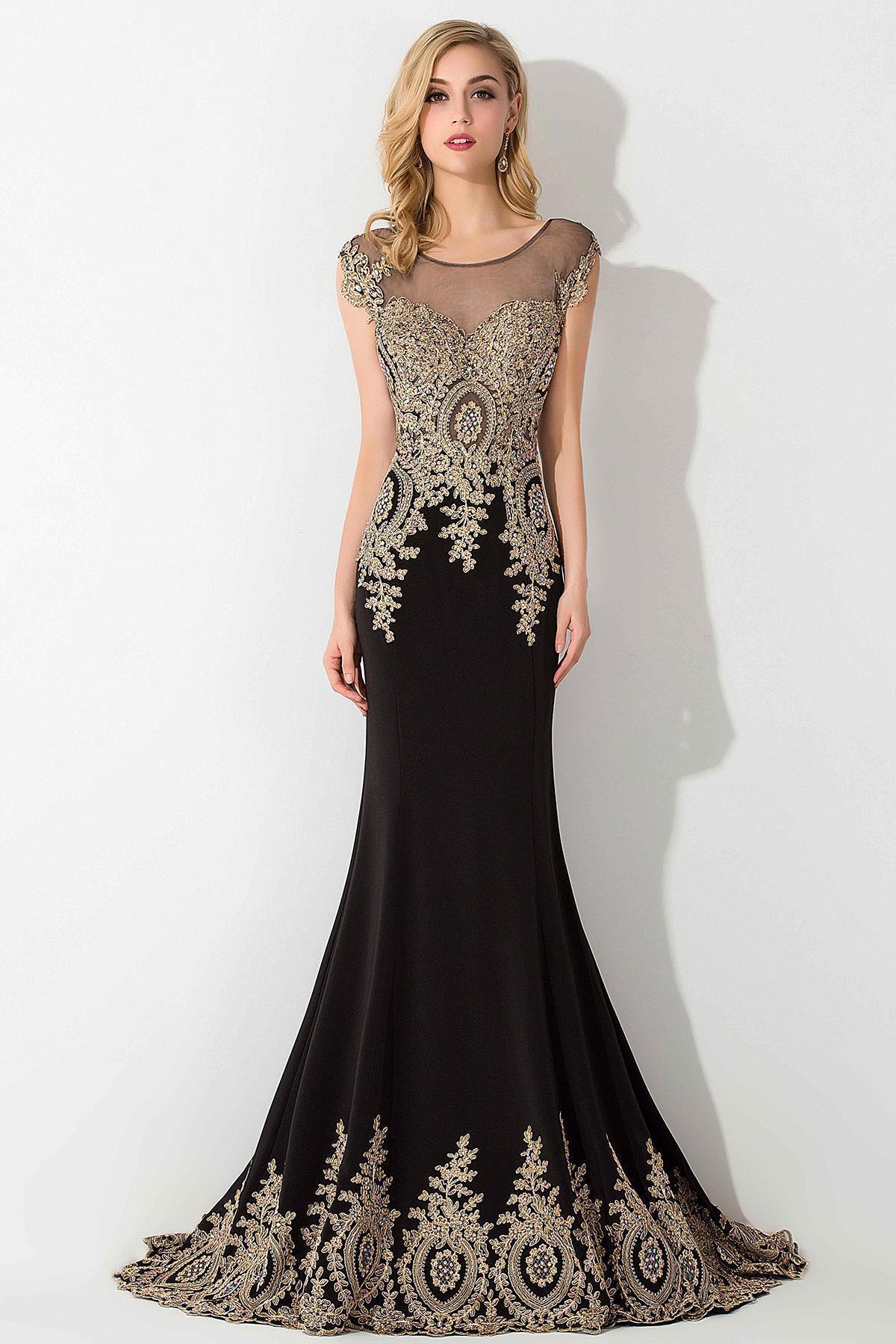 Long Mermaid Appliques Sleeveless Bridesmaid Dresses