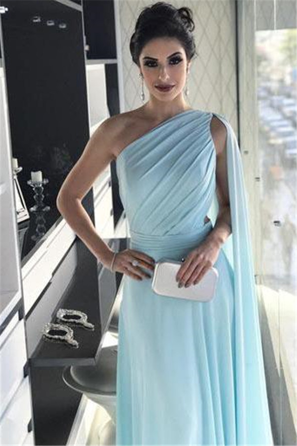 Fascinating One Shoulder A-line Prom Dress
