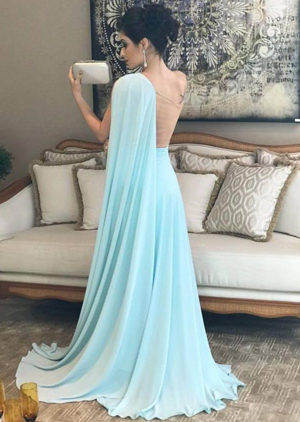 Fascinating One Shoulder A-line Prom Dress
