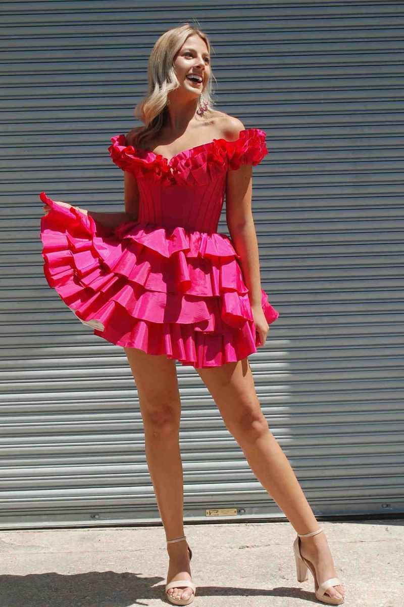 sequins red dress Claret Red Short Homecoming Dress with Sequin Print Claret / 0