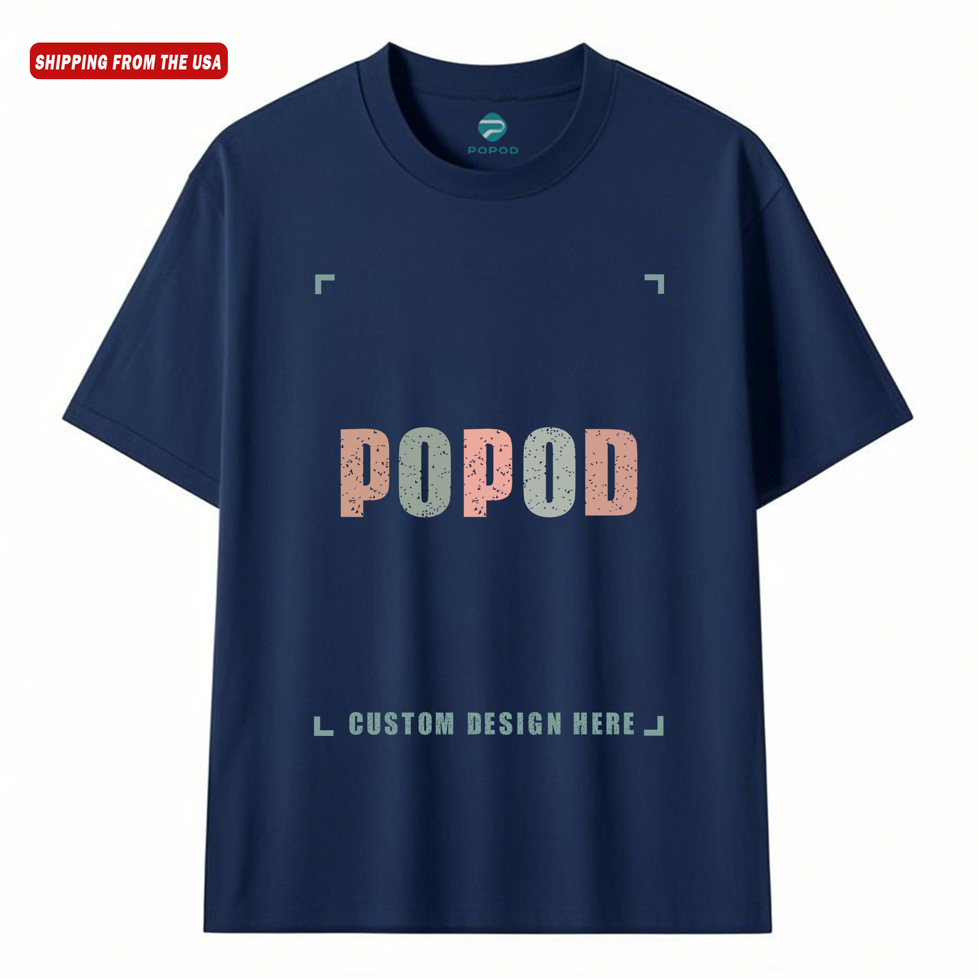 10 Colors Unisex Fit Classic Pure Cotton Round Neck T-shirt Soft Texture | 230g & 10-colour | PP9248