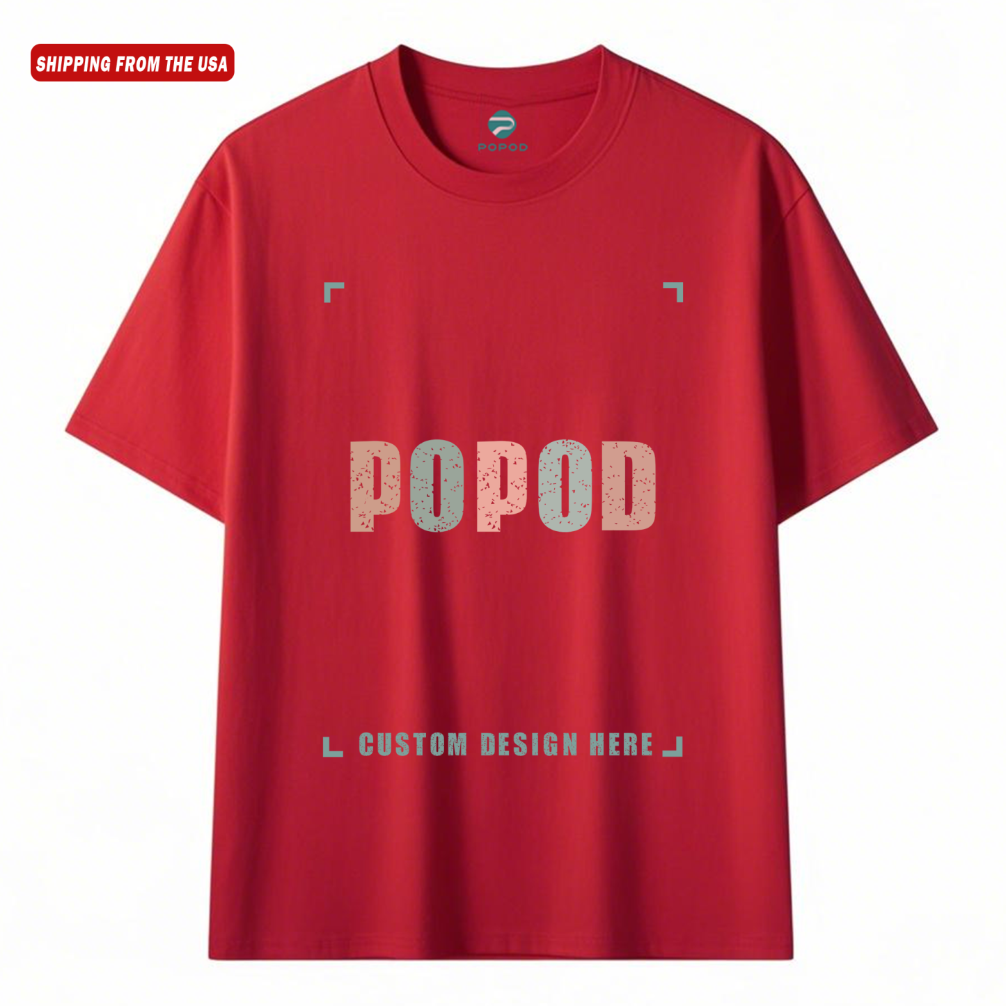 10 Colors Unisex Fit Classic Pure Cotton Round Neck T-shirt Soft Texture | 230g & 10-colour | PP9248