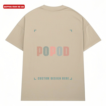 8 Colors Unisex Fit Classic Pure Cotton Round Neck T-shirt Soft Texture | 160g & 8-colour | PP0140