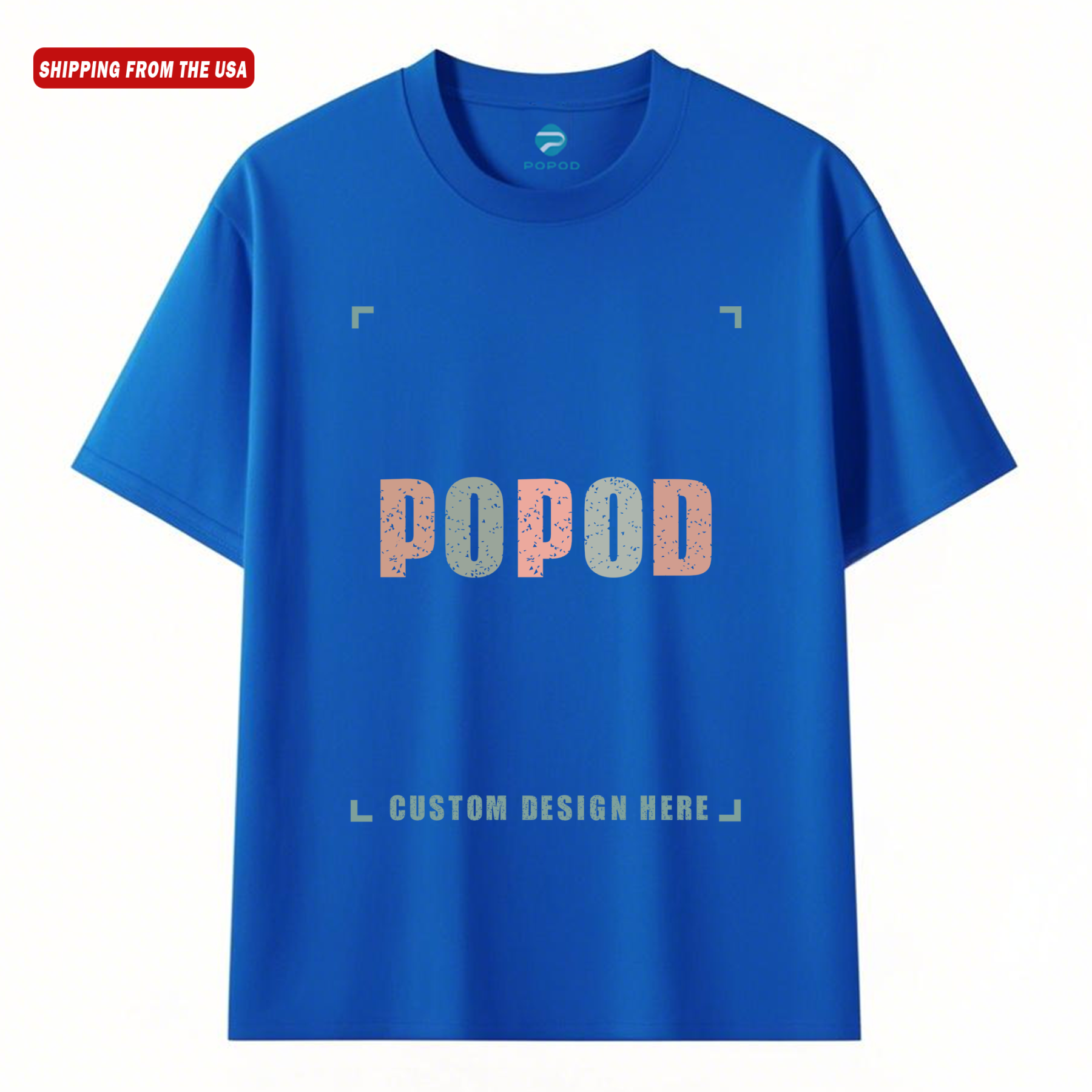 8 Colors Unisex Fit Classic Pure Cotton Round Neck T-shirt Soft Texture | 160g & 8-colour | PP0140