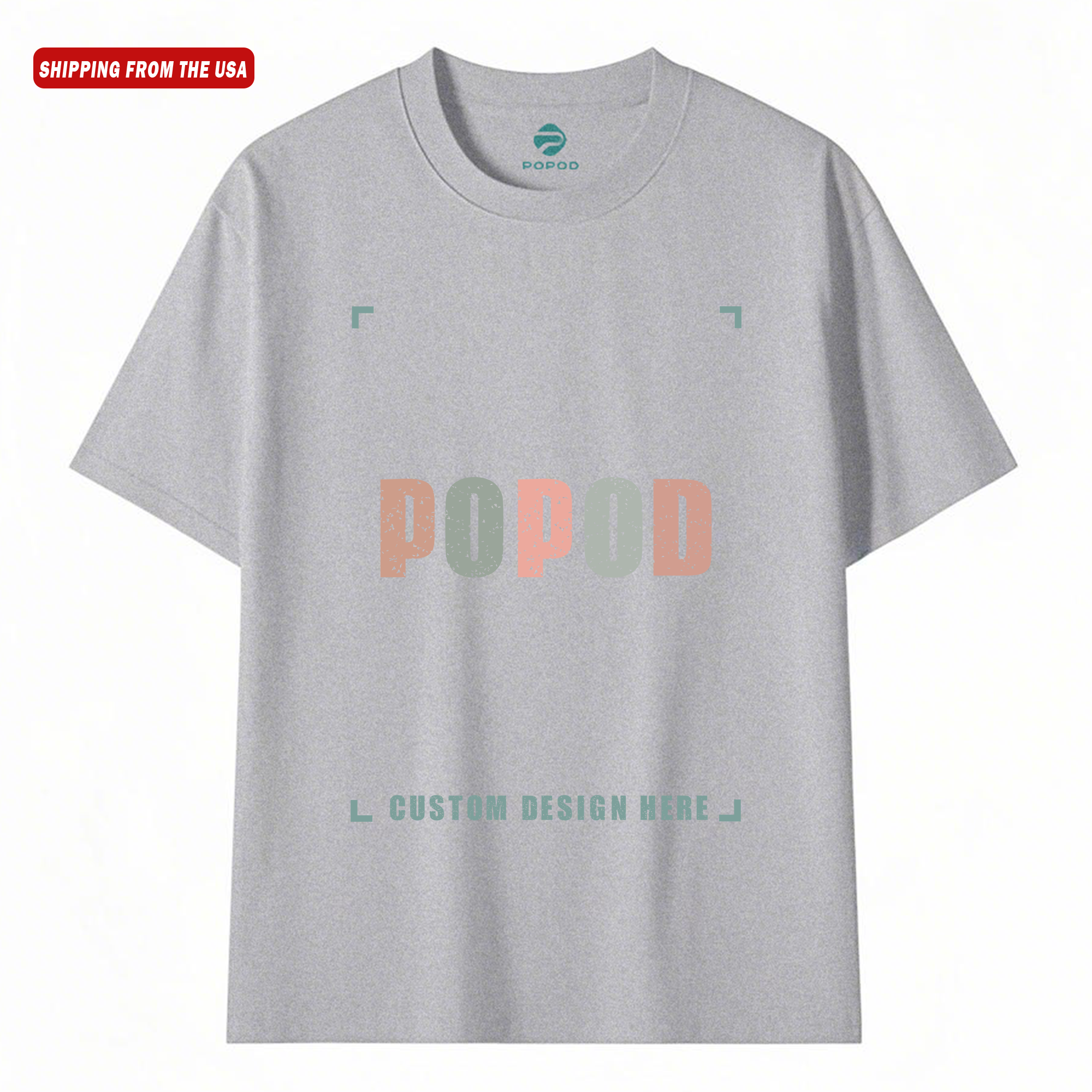8 Colors Unisex Fit Classic Pure Cotton Round Neck T-shirt Soft Texture | 160g & 8-colour | PP0140
