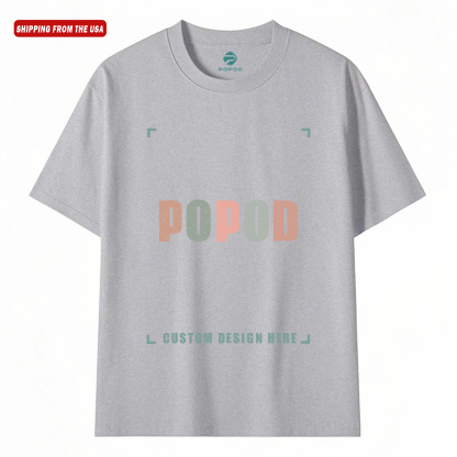 8 Colors Unisex Fit Classic Pure Cotton Round Neck T-shirt Soft Texture | 160g & 8-colour | PP0140