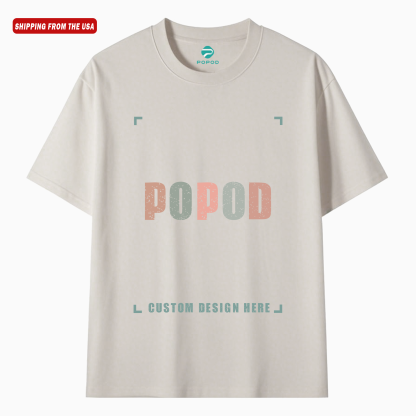 10 Colors Unisex Fit Classic Pure Cotton Round Neck T-shirt Soft Texture | 230g & 10-colour | PP9248