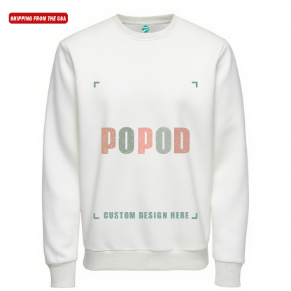 6 Colors Unisex Fit Classic Pure Cotton Round Neck Sweatshirt Super Soft Texture | 300g & 6-colour | PP2984