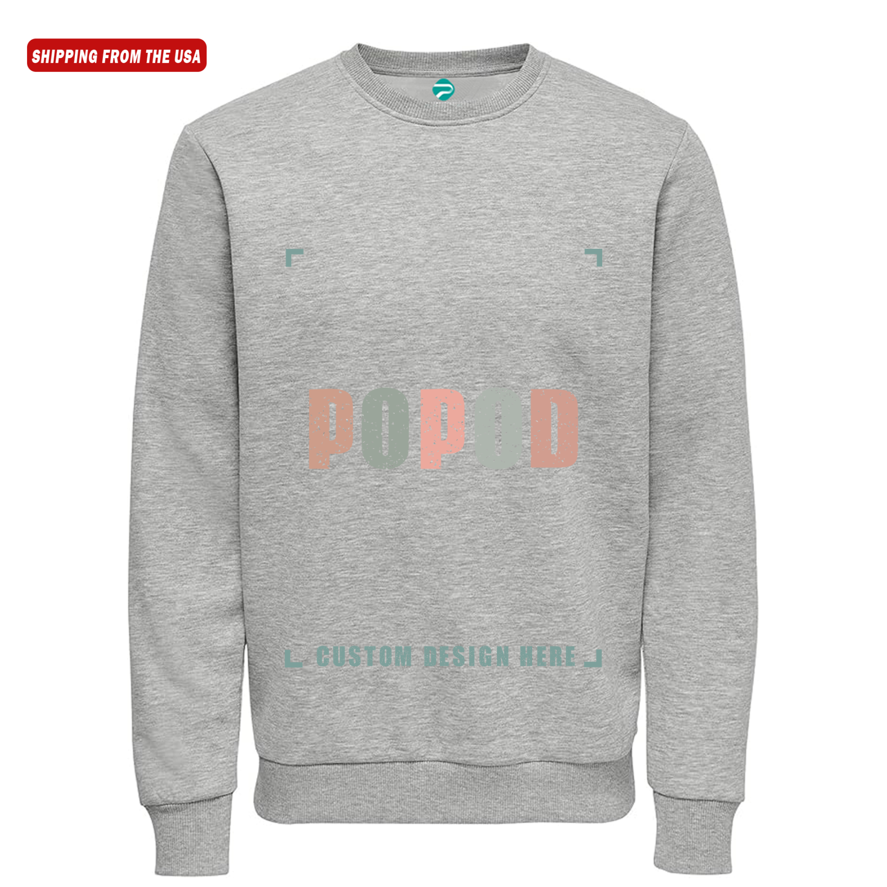 6 Colors Unisex Fit Classic Pure Cotton Round Neck Sweatshirt Super Soft Texture | 300g & 6-colour | PP2984
