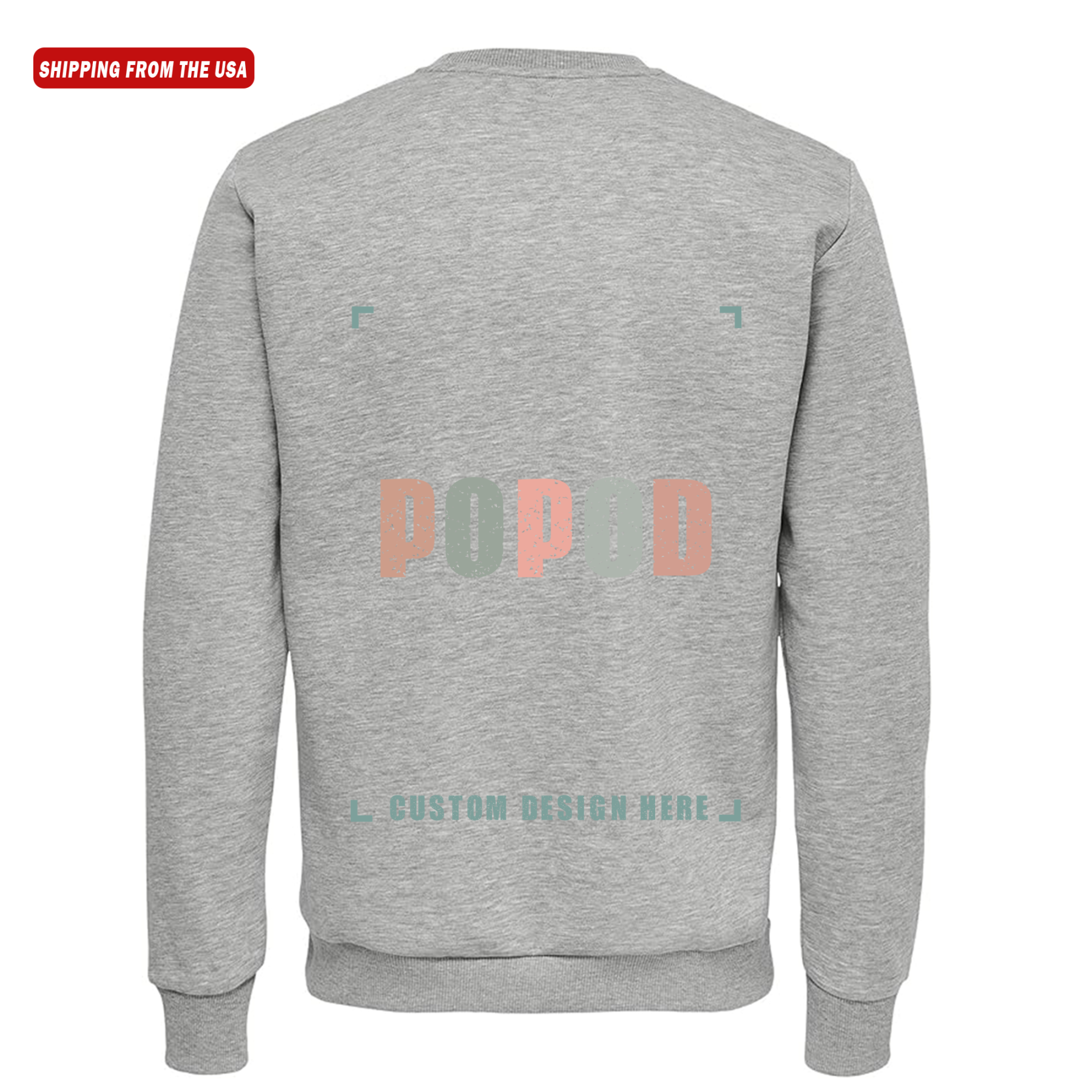 6 Colors Unisex Fit Classic Pure Cotton Round Neck Sweatshirt Super Soft Texture | 300g & 6-colour | PP2984