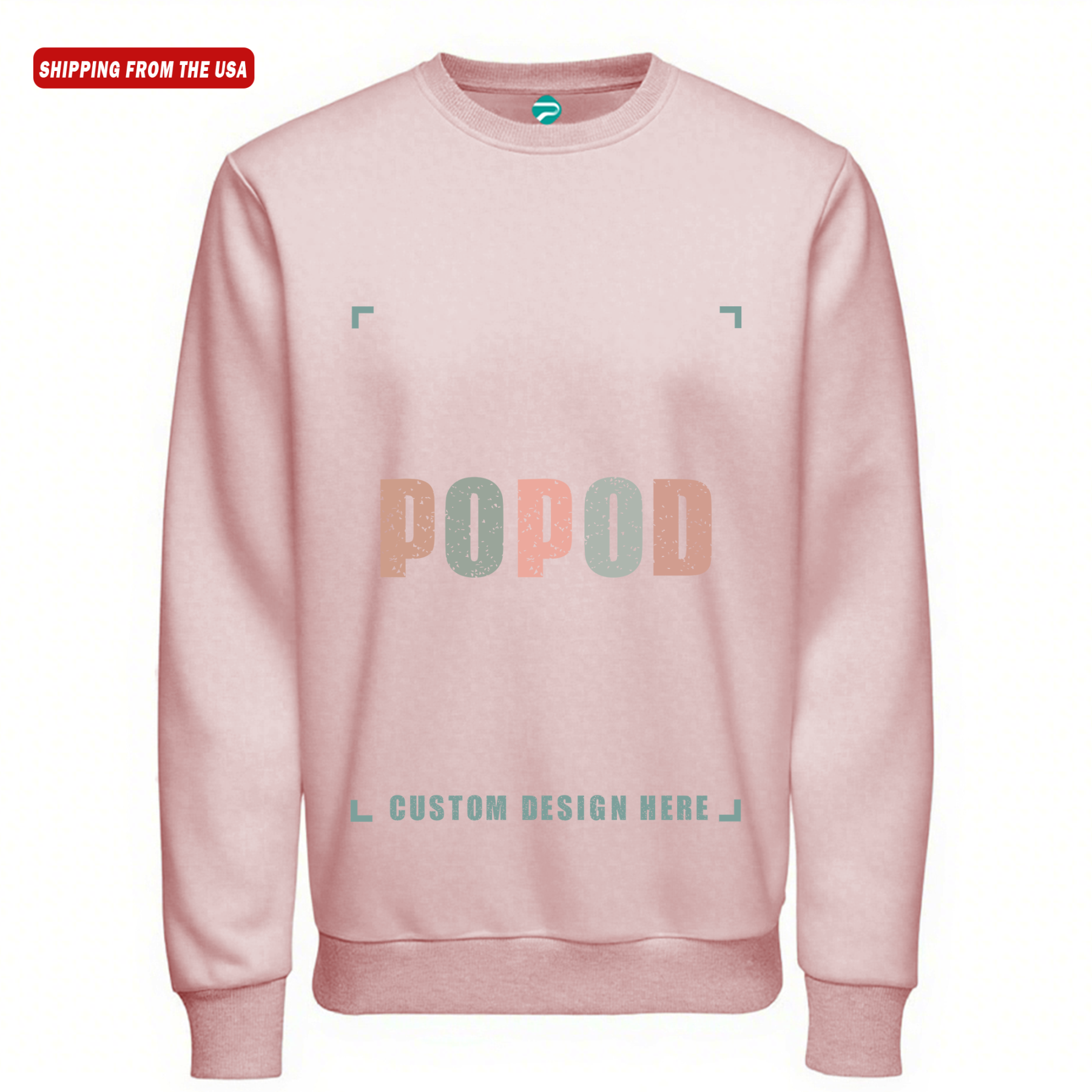 6 Colors Unisex Fit Classic Pure Cotton Round Neck Sweatshirt Super Soft Texture | 300g & 6-colour | PP2984