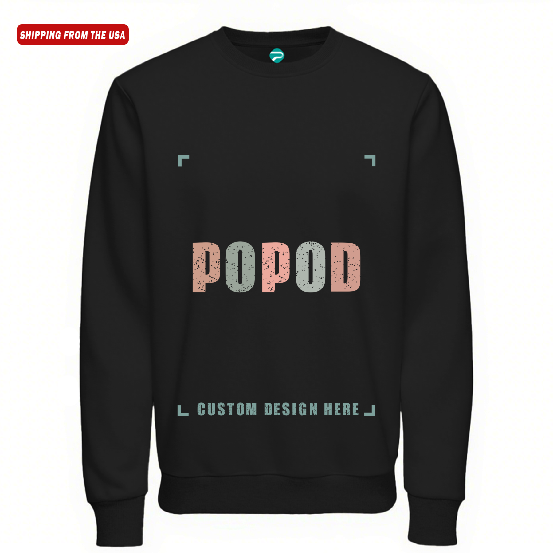 6 Colors Unisex Fit Classic Pure Cotton Round Neck Sweatshirt Super Soft Texture | 300g & 6-colour | PP2984