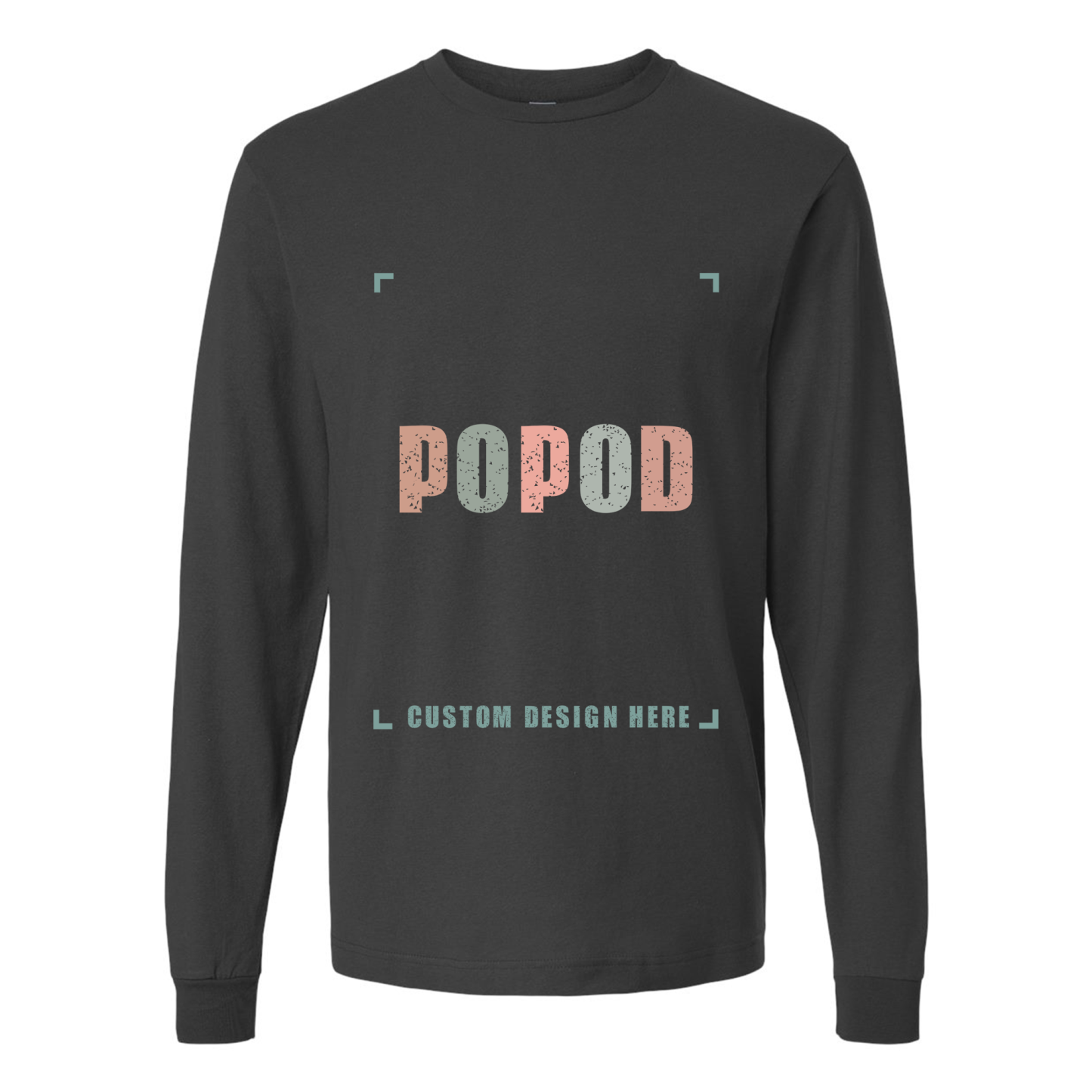 10 Colors Unisex Fine Jersey Long Sleeve T-Shirt PP1684