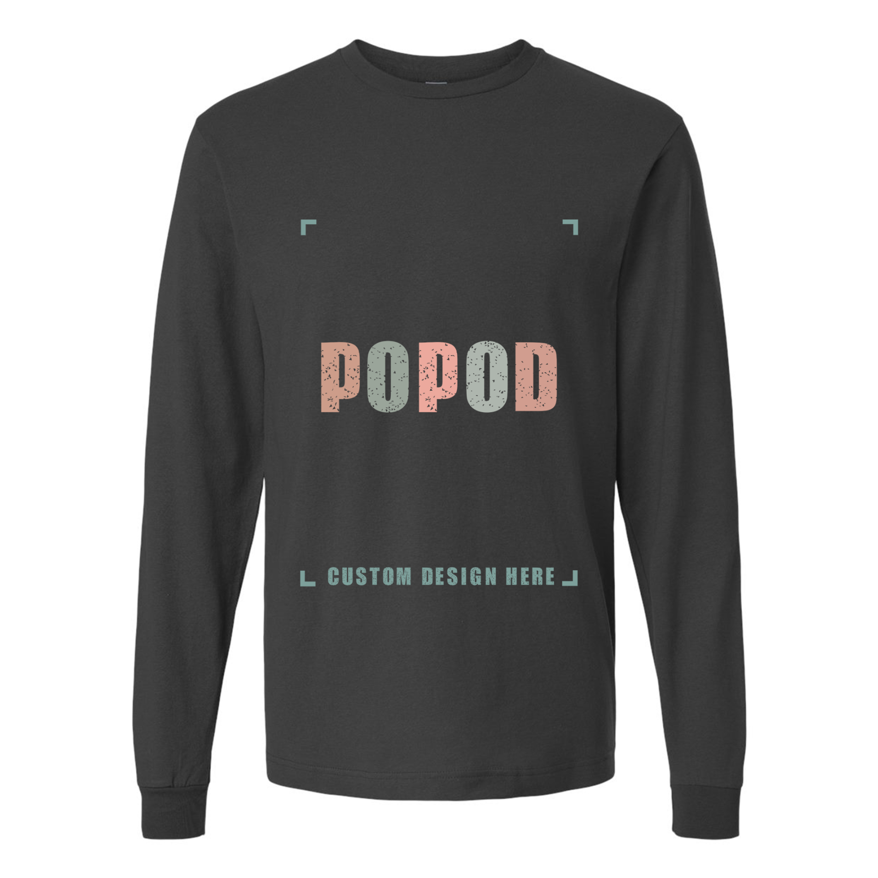 10 Colors Unisex Fine Jersey Long Sleeve T-Shirt PP1684