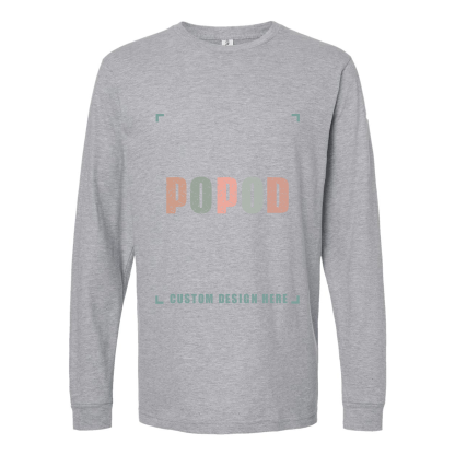 10 Colors Unisex Fine Jersey Long Sleeve T-Shirt PP1684