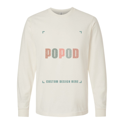 10 Colors Unisex Fine Jersey Long Sleeve T-Shirt PP1684