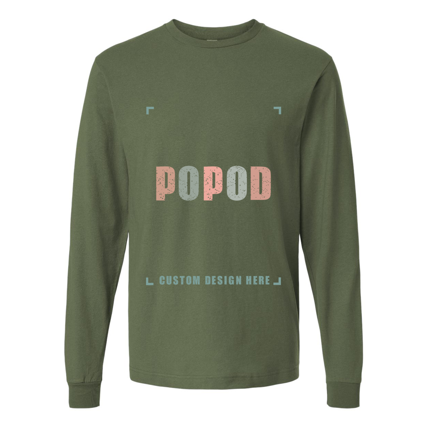 10 Colors Unisex Fine Jersey Long Sleeve T-Shirt PP1684