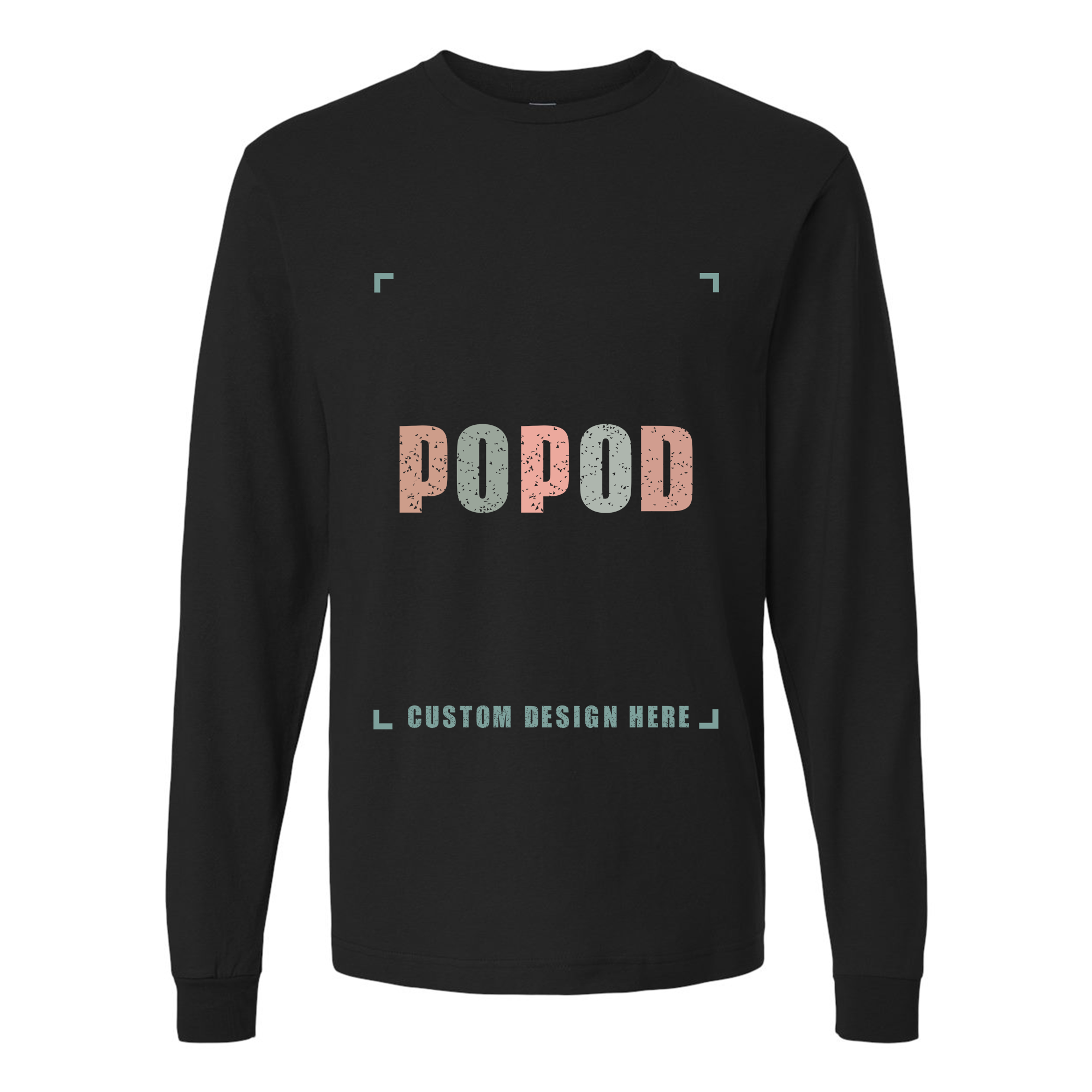 10 Colors Unisex Fine Jersey Long Sleeve T-Shirt PP1684