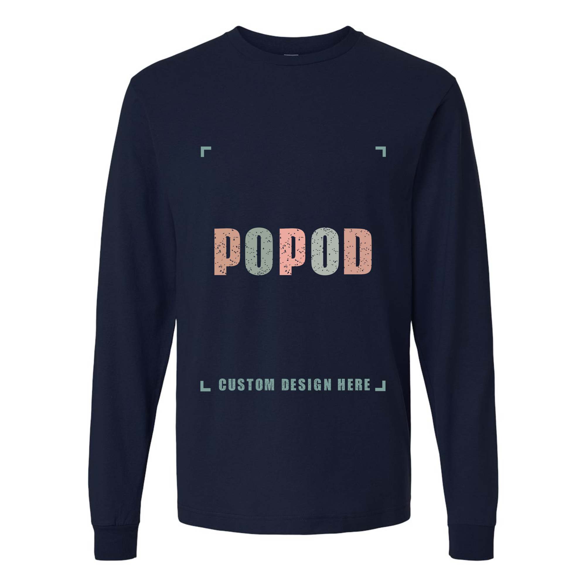 10 Colors Unisex Fine Jersey Long Sleeve T-Shirt PP1684