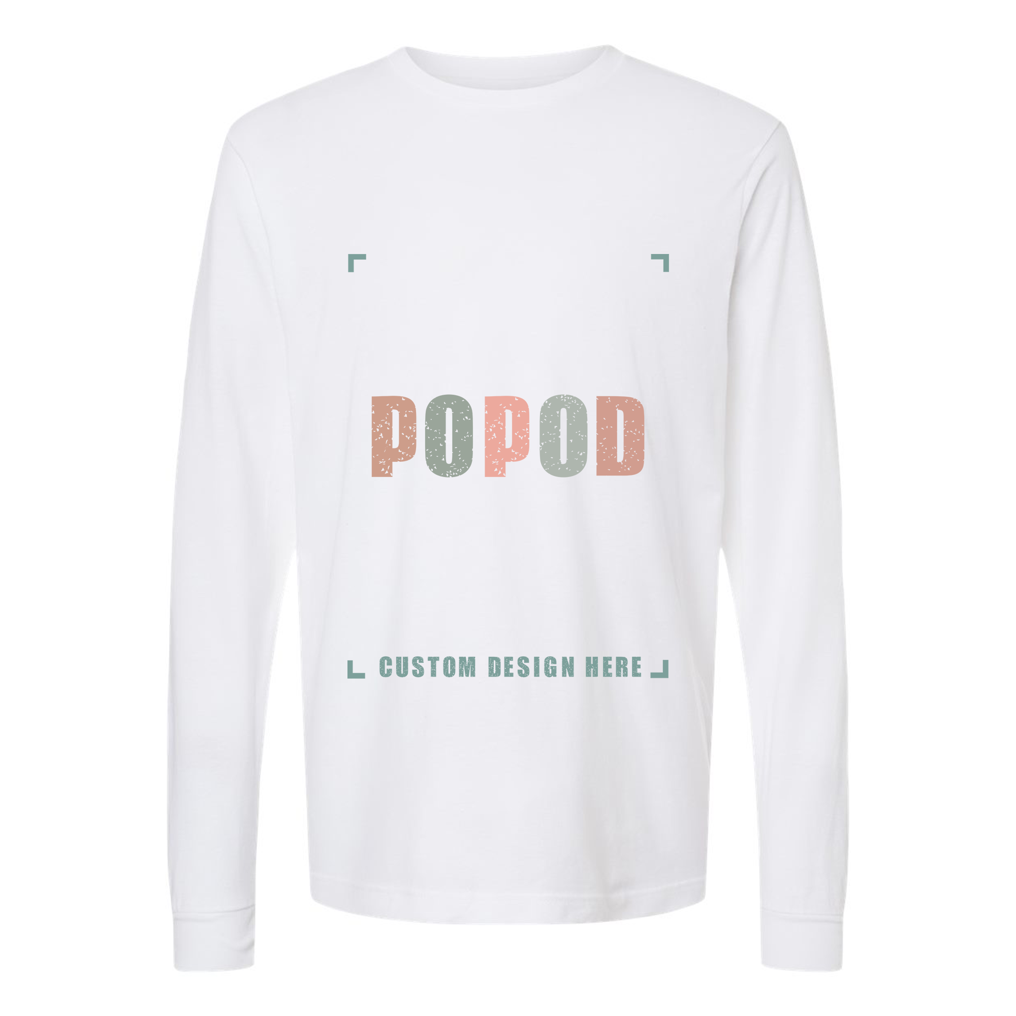 10 Colors Unisex Fine Jersey Long Sleeve T-Shirt PP1684