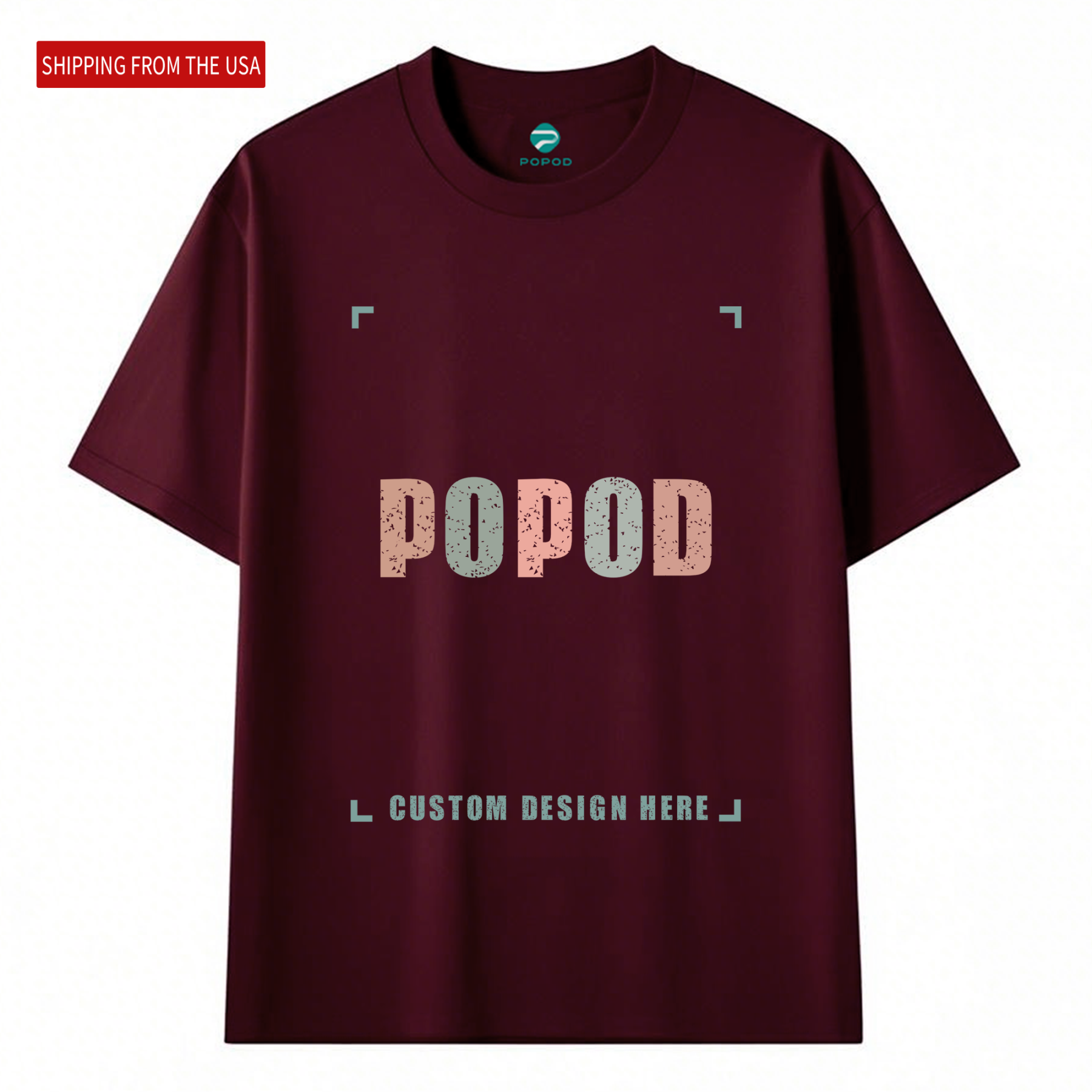 10 Colors Unisex Fit Classic Pure Cotton Round Neck T-shirt Soft Texture | 230g & 10-colour | PP9248