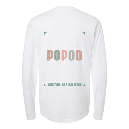 10 Colors Unisex Fine Jersey Long Sleeve T-Shirt PP1684