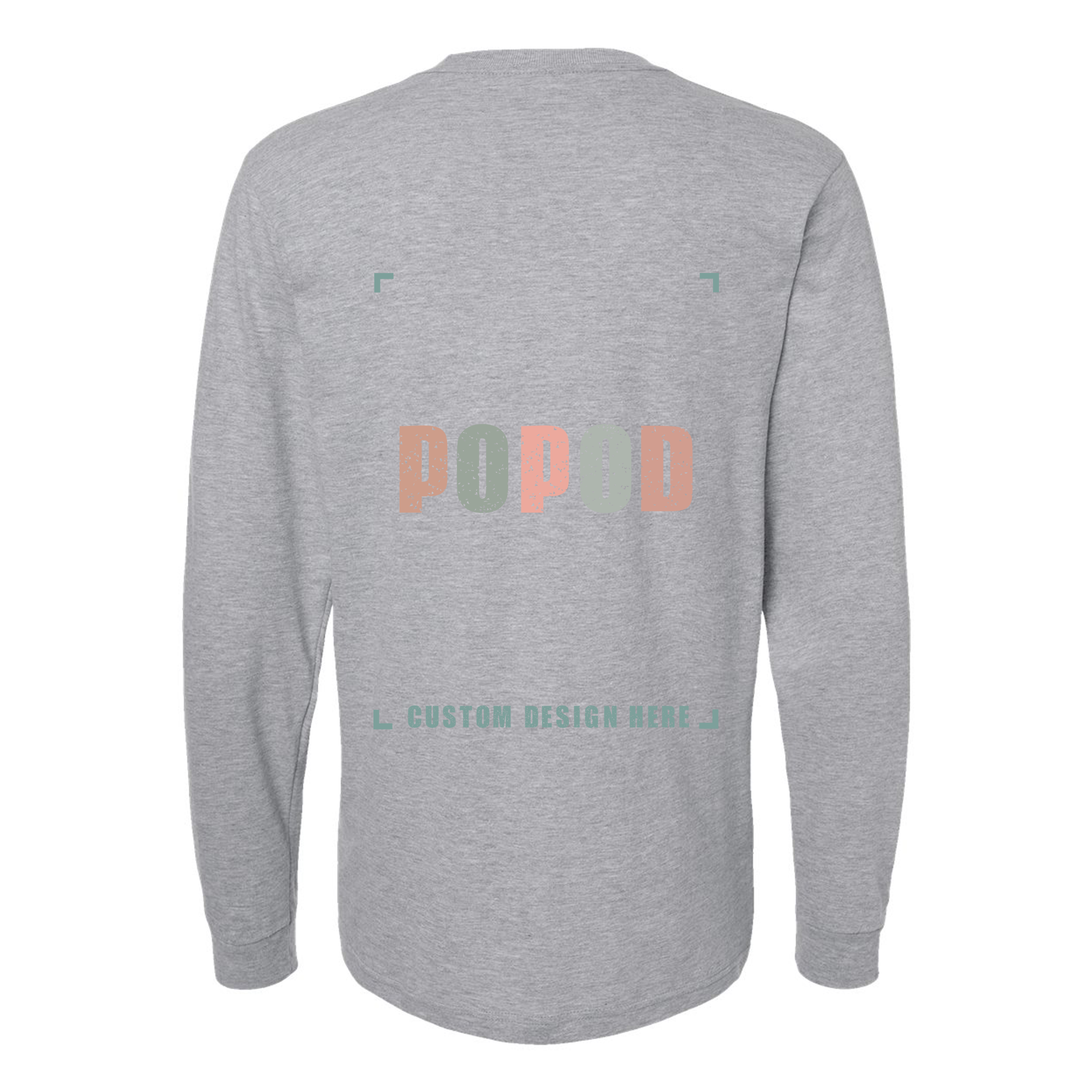 10 Colors Unisex Fine Jersey Long Sleeve T-Shirt PP1684