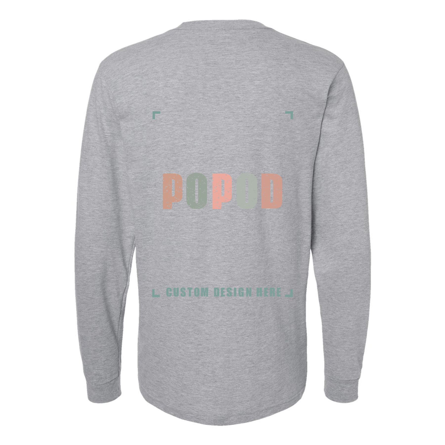 10 Colors Unisex Fine Jersey Long Sleeve T-Shirt PP1684