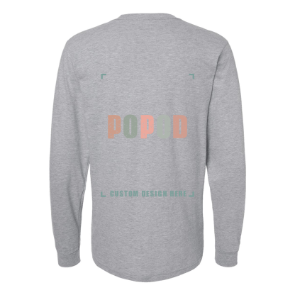 10 Colors Unisex Fine Jersey Long Sleeve T-Shirt PP1684