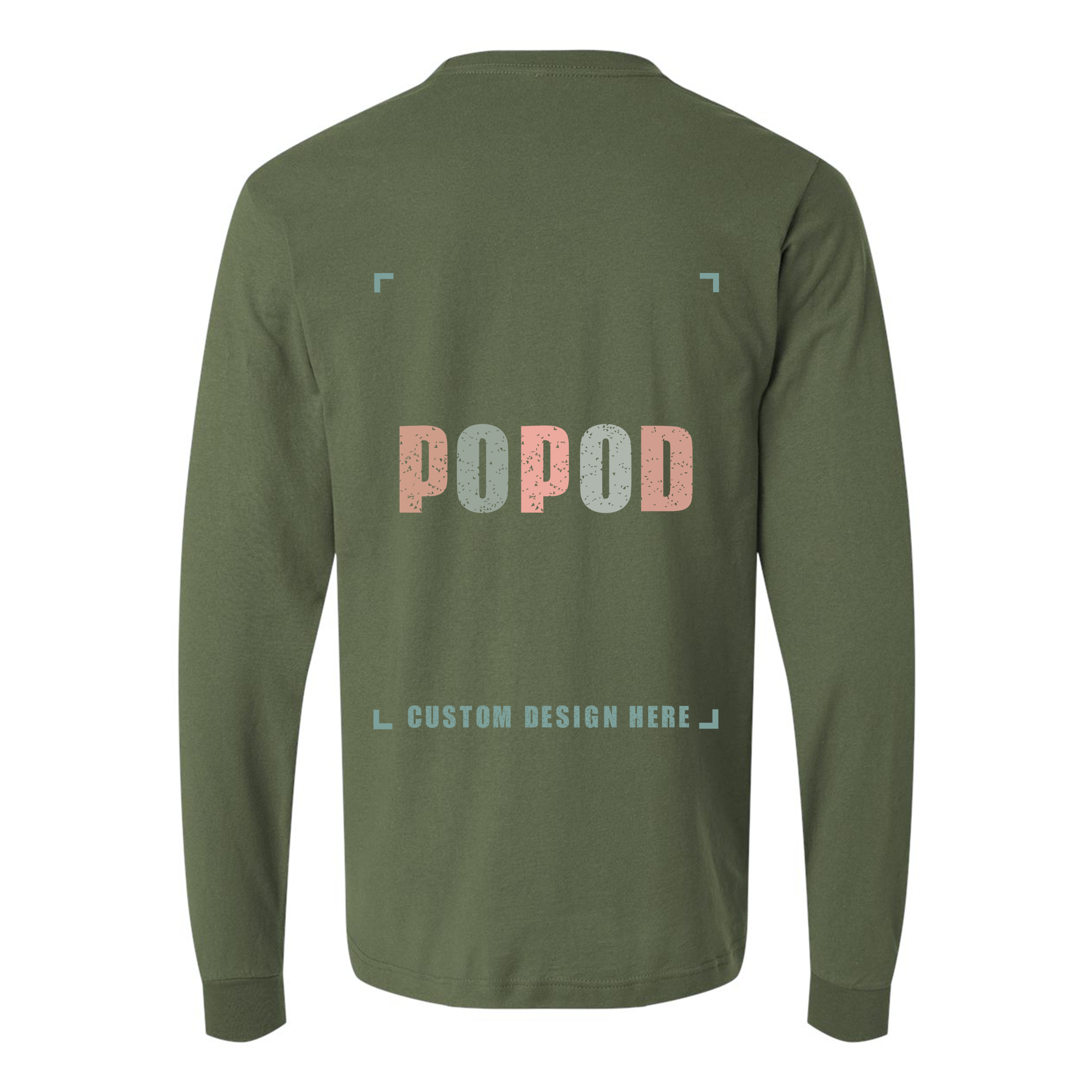 10 Colors Unisex Fine Jersey Long Sleeve T-Shirt PP1684