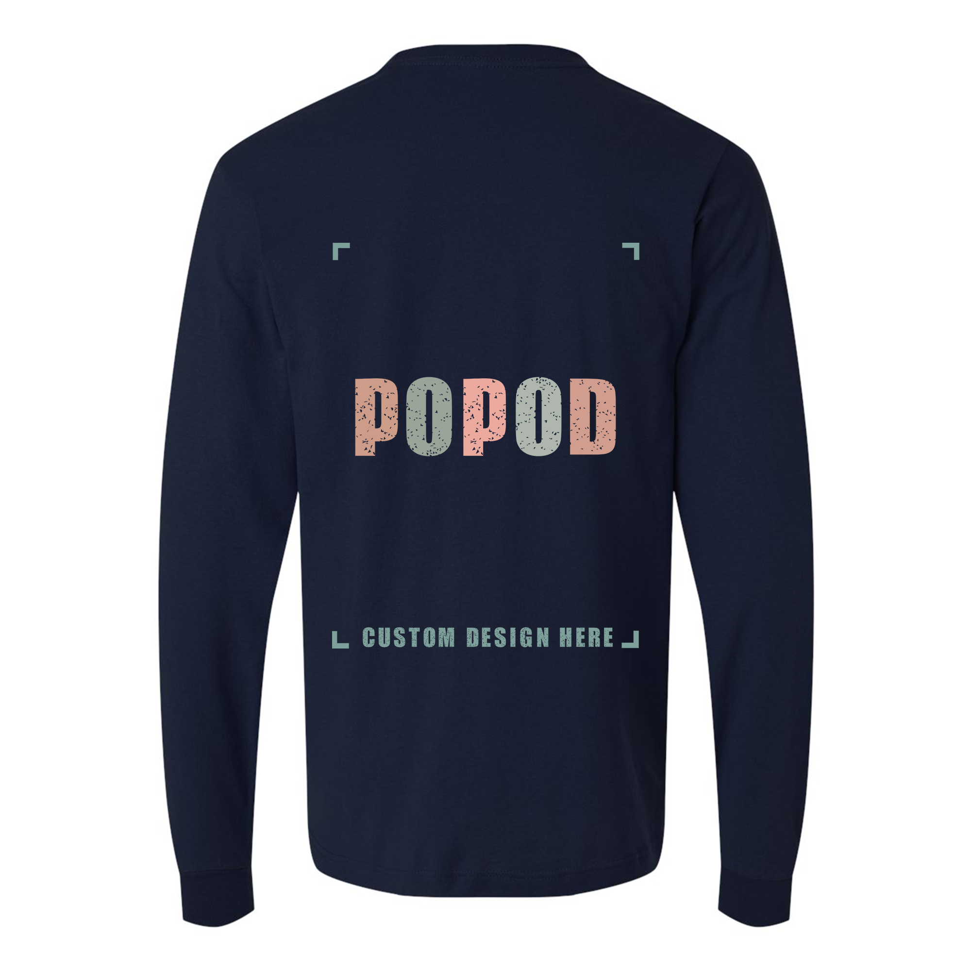 10 Colors Unisex Fine Jersey Long Sleeve T-Shirt PP1684