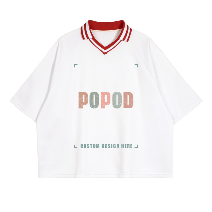 V-Neck Lapel T-Shirt  PP3720