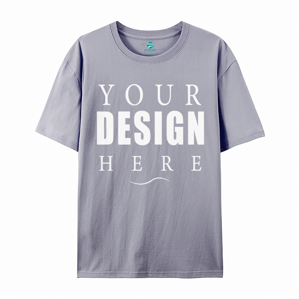 27Unisex Fit Classic Pure Cotton T-shirt Round Neck Short-sleeved Tee 