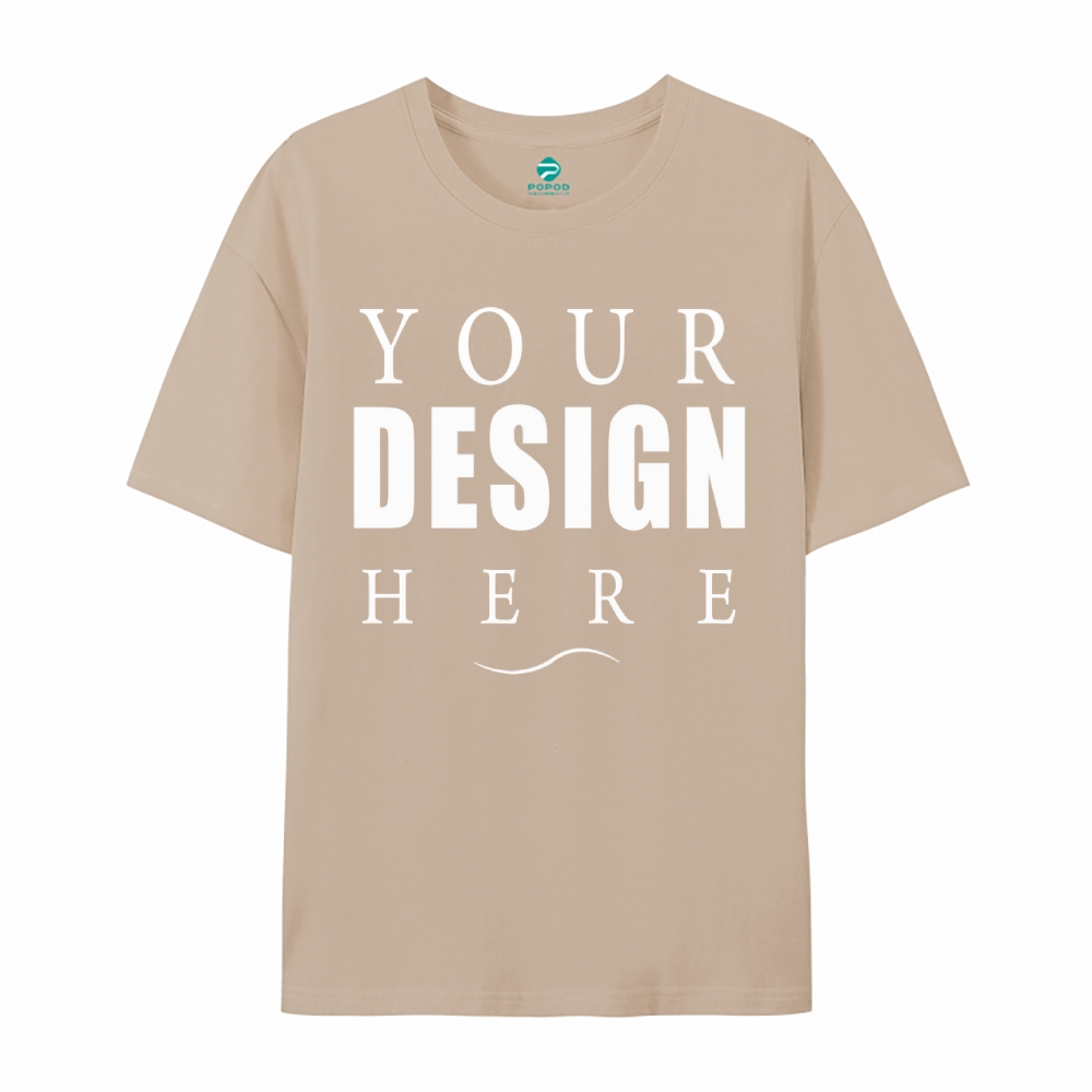 27Unisex Fit Classic Pure Cotton T-shirt Round Neck Short-sleeved Tee 