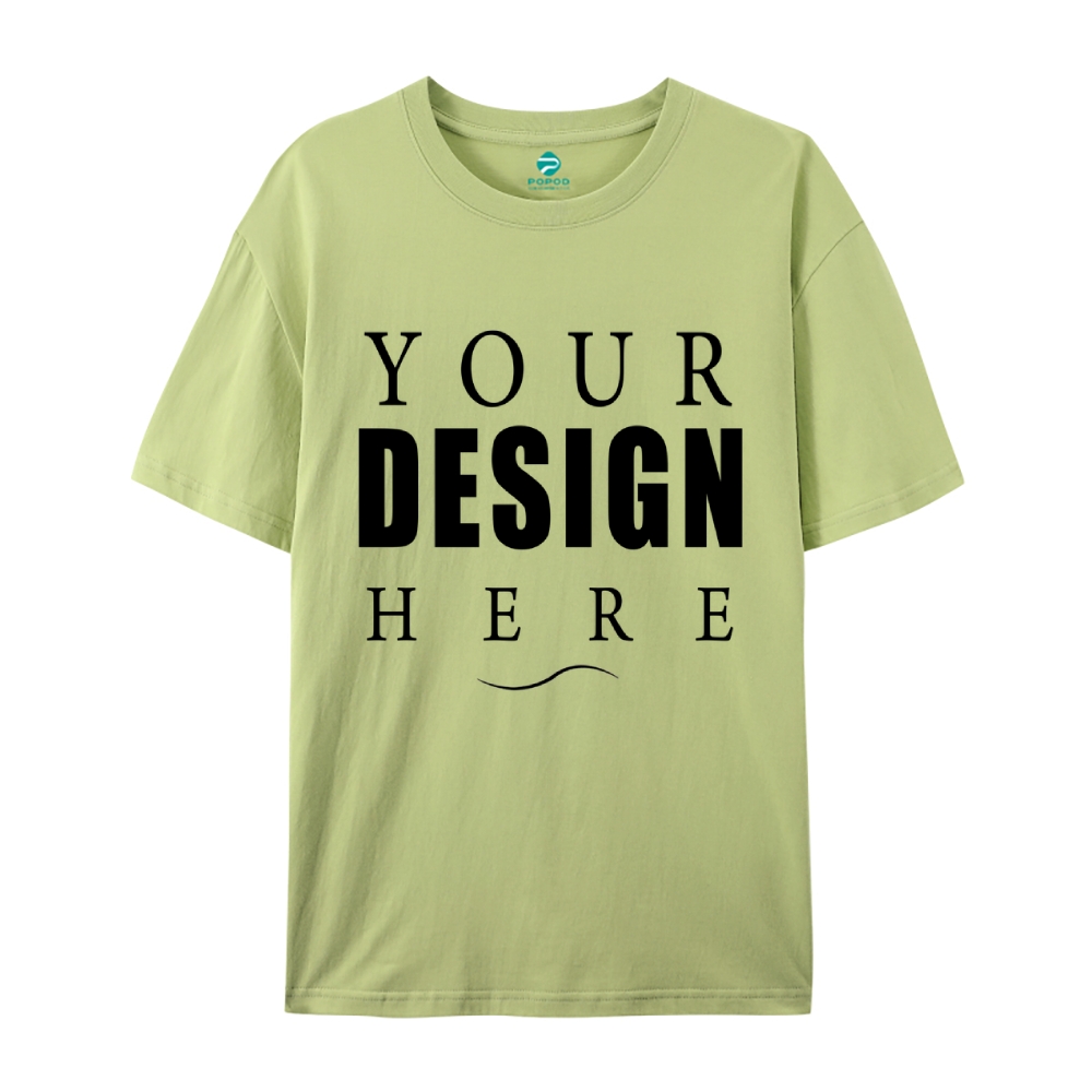 27Unisex Fit Classic Pure Cotton T-shirt Round Neck Short-sleeved Tee 