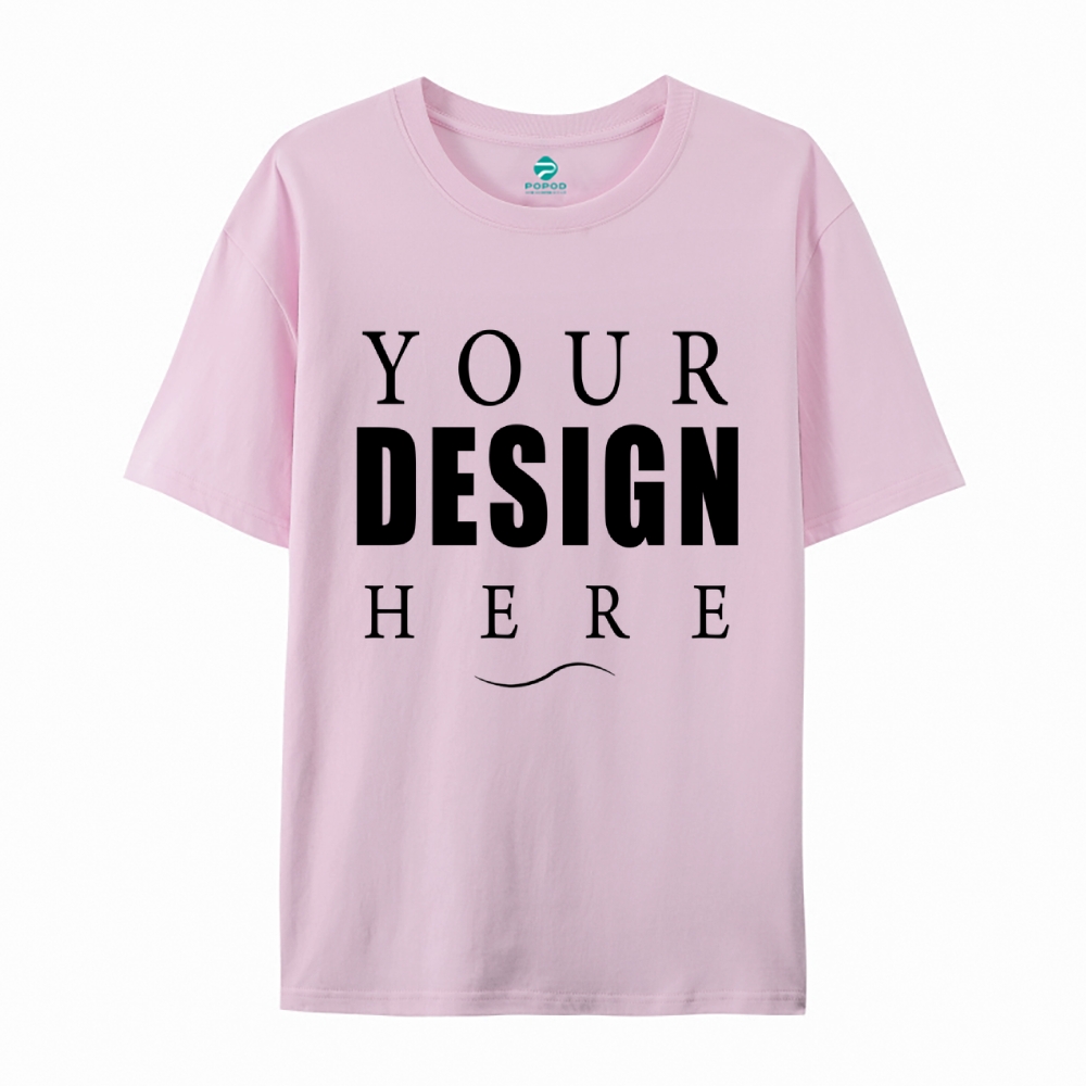 27Unisex Fit Classic Pure Cotton T-shirt Round Neck Short-sleeved Tee 