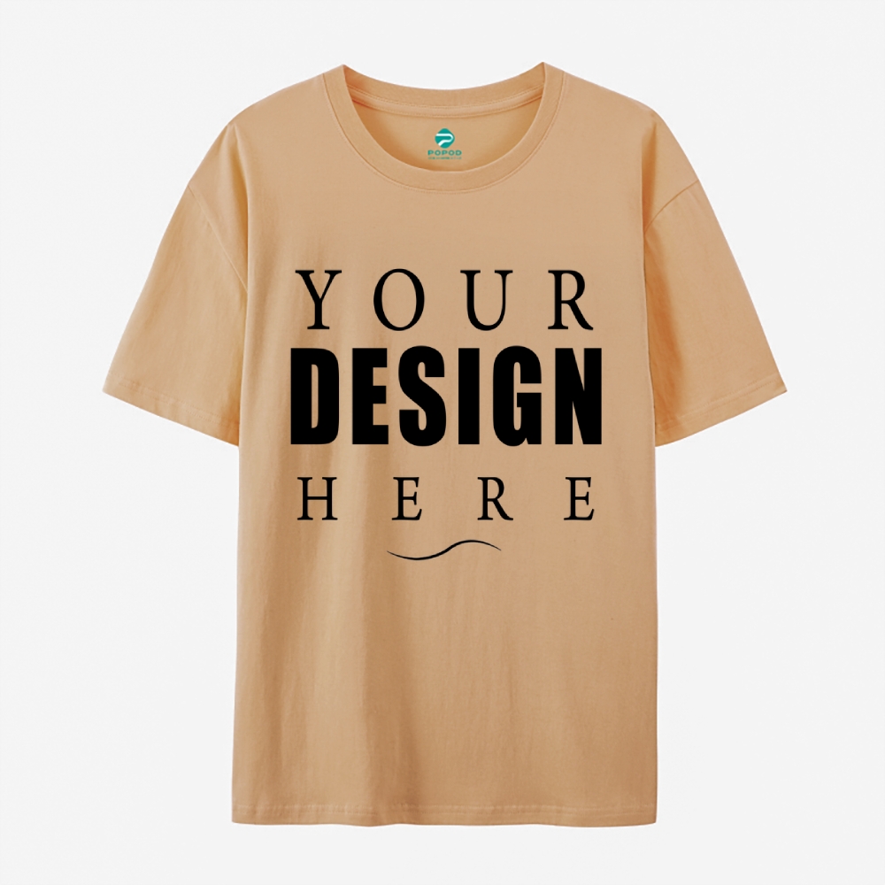 27Unisex Fit Classic Pure Cotton T-shirt Round Neck Short-sleeved Tee 