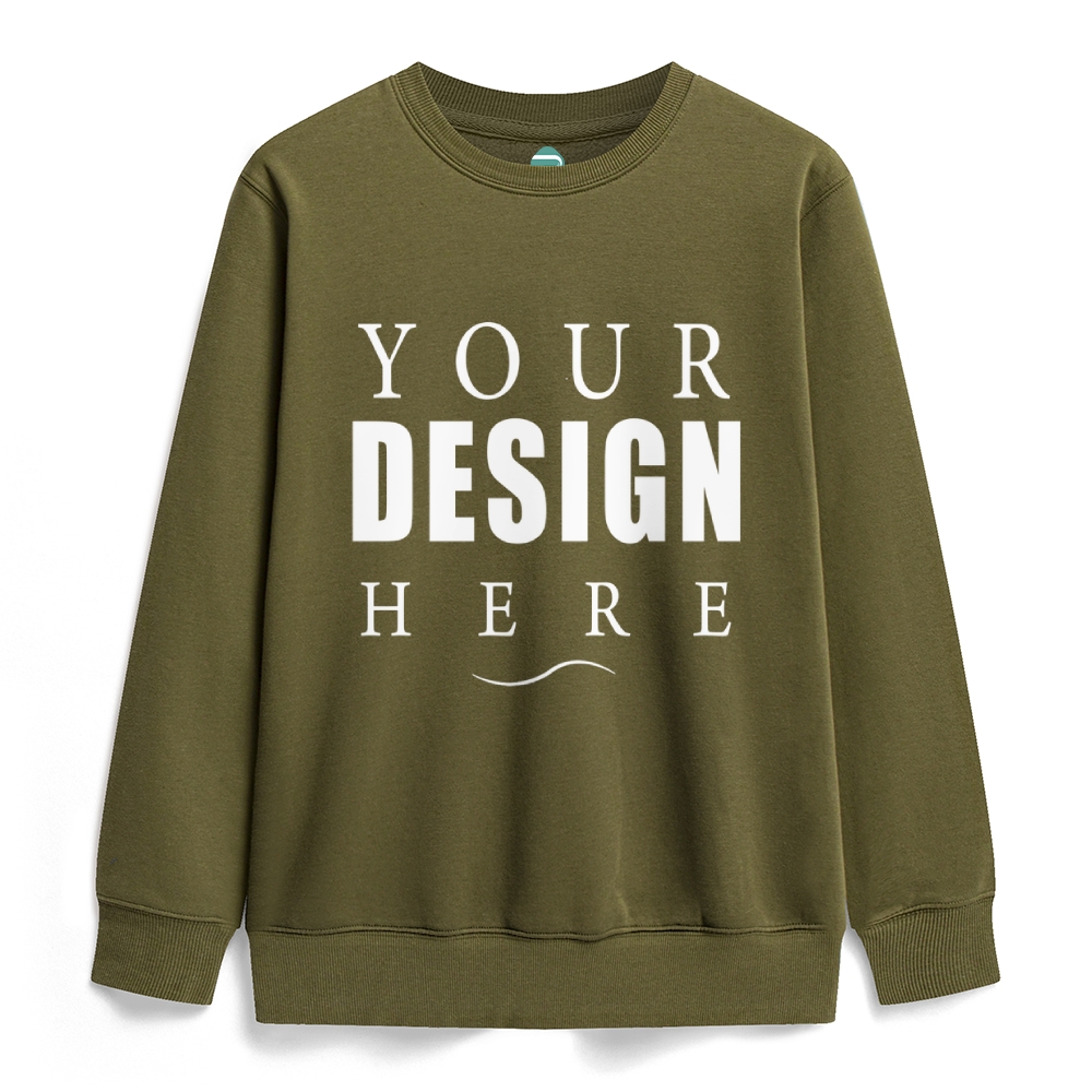 Ag350g 18-colour fleece round neck hoodi