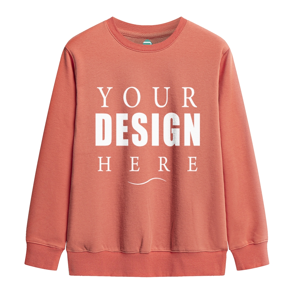 Ag350g 18-colour fleece round neck hoodi