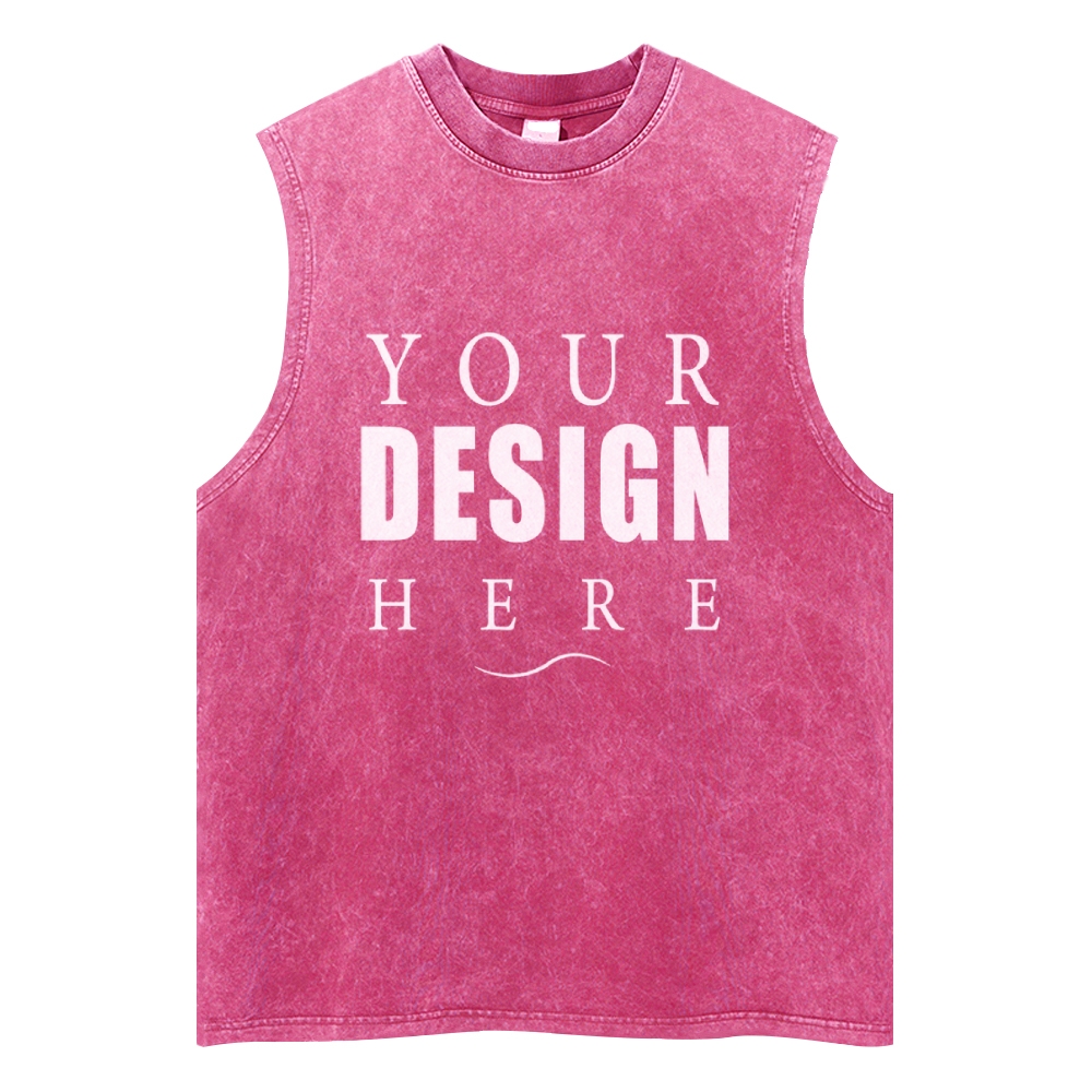 Washed Vests For Unisex - Casual, Comfortable & Effortlessly Stylish