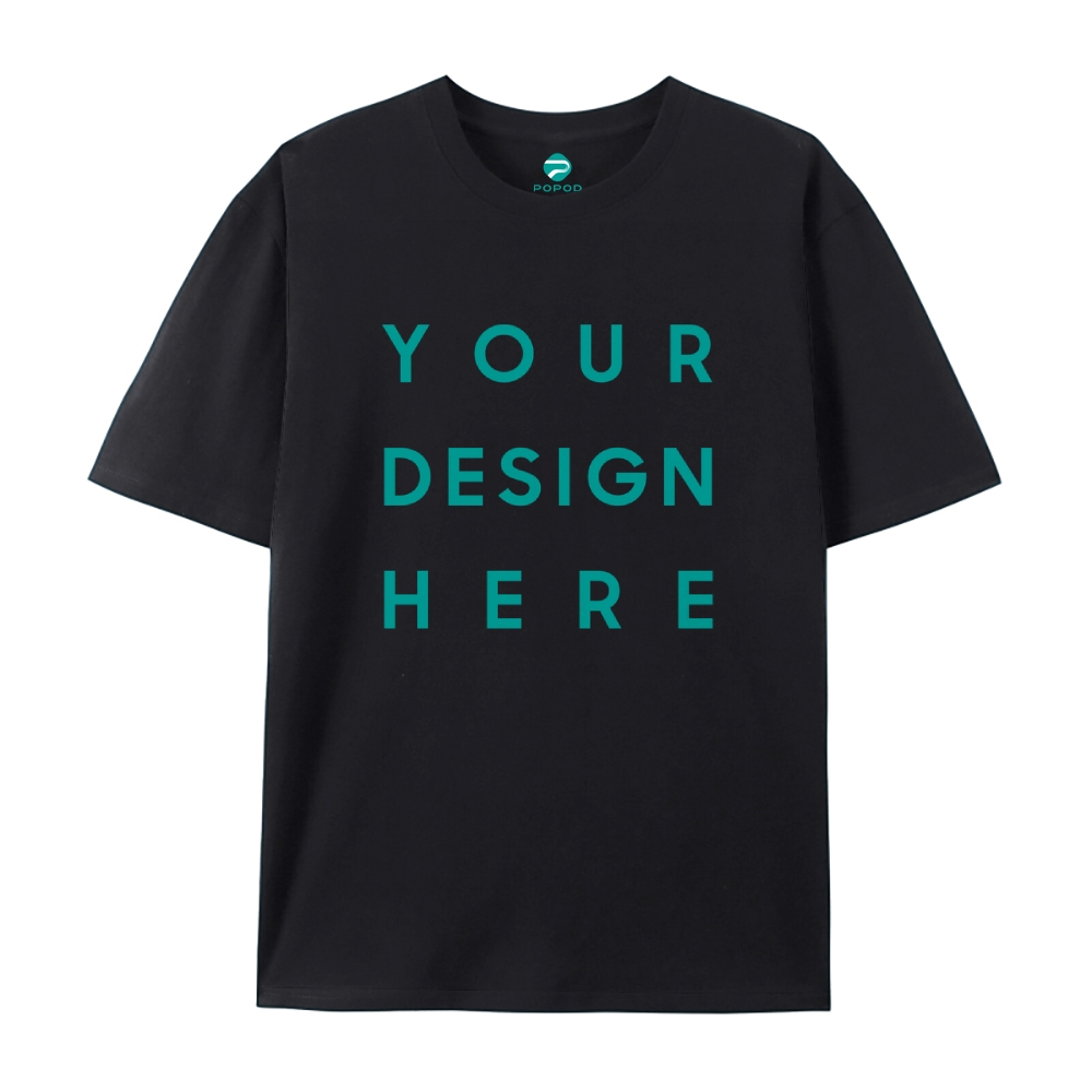 Unisex Classic Pure Cotton T-shirt Round Neck Short-sleeved Tee PP0209