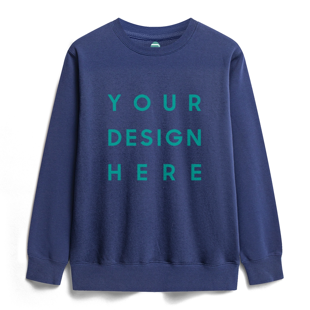 Unisex Fit Classic Fleece Round Neck Sweatshirt PP0741